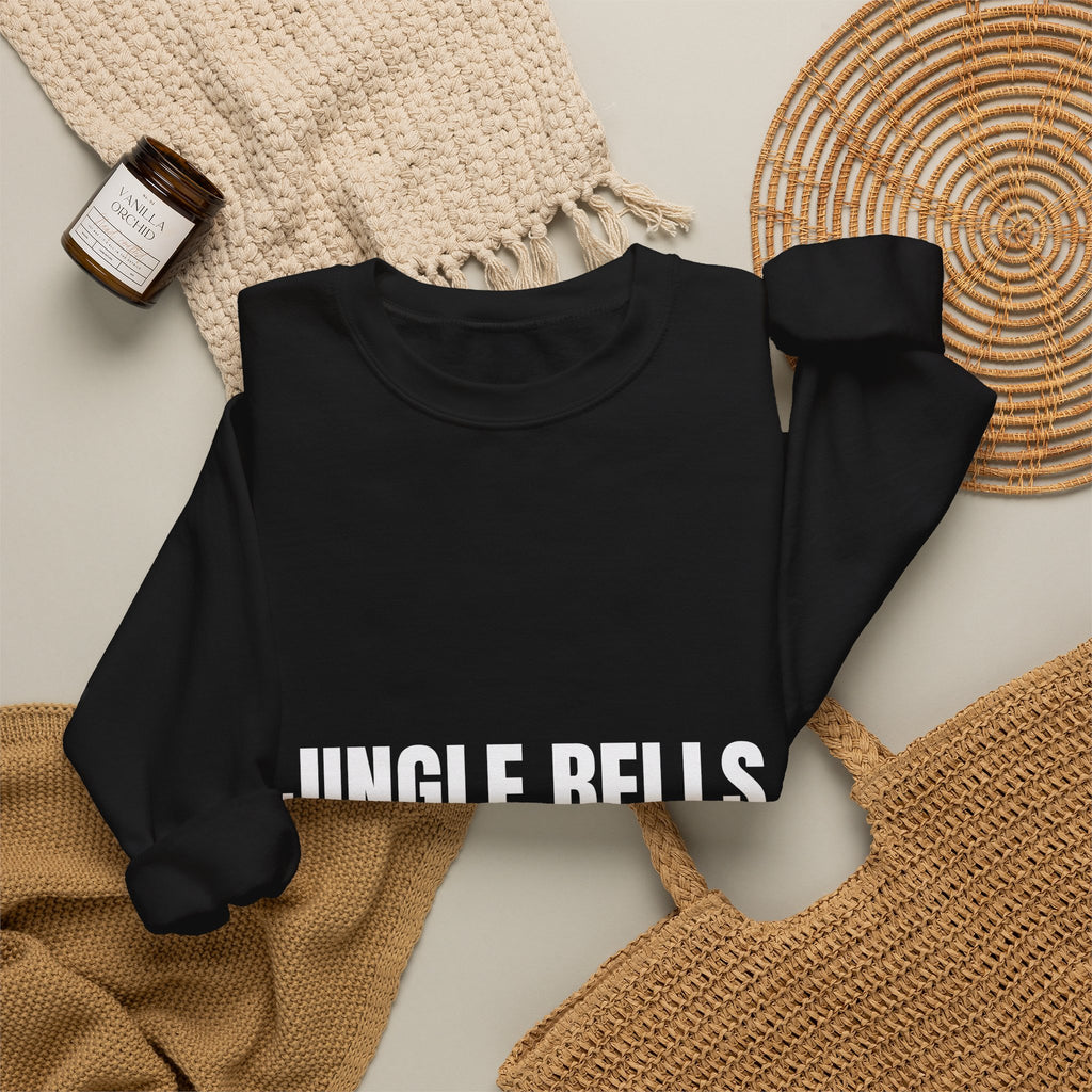 Jingle Bells Barbells Sweatshirt | Holiday Gym Gift