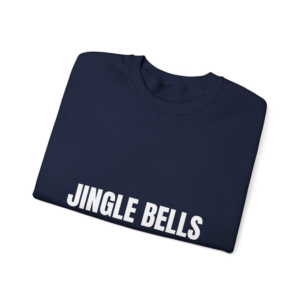 Jingle Bells Barbells Sweatshirt | Holiday Gym Gift