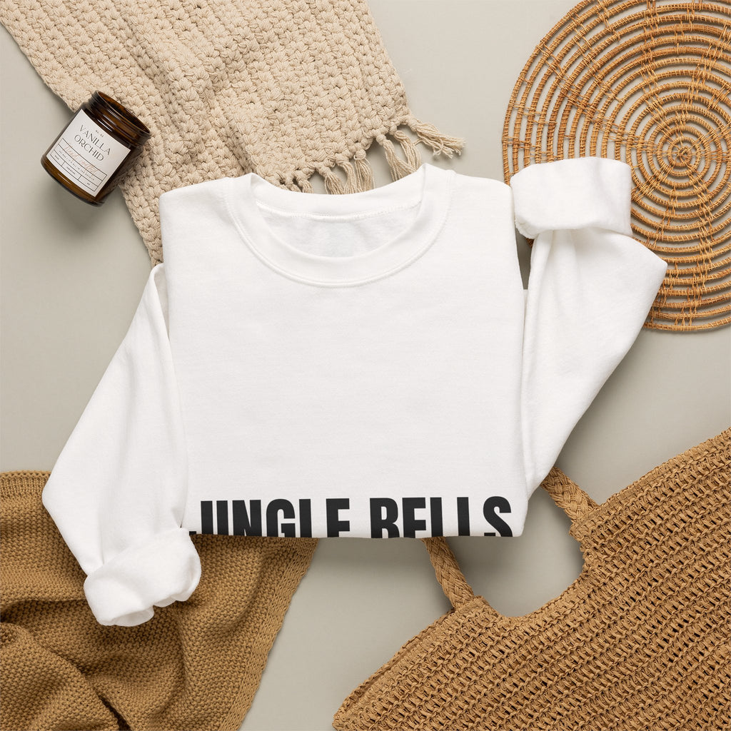 Jingle Bells Barbells Sweatshirt | Holiday Gym Gift