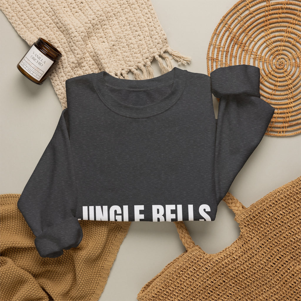 Jingle Bells Barbells Sweatshirt | Holiday Gym Gift