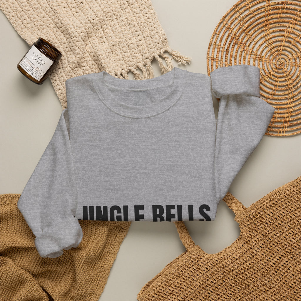 Jingle Bells Barbells Sweatshirt | Holiday Gym Gift